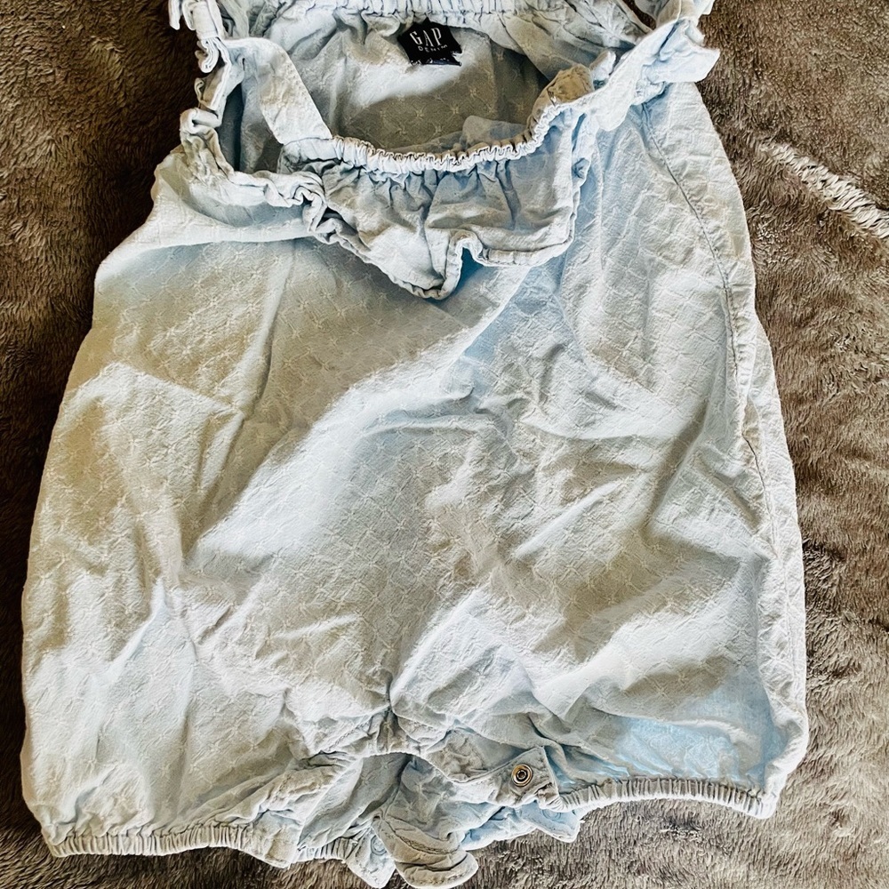 Baby Gap denim onesie size 18-24M - Picture 5 of 5